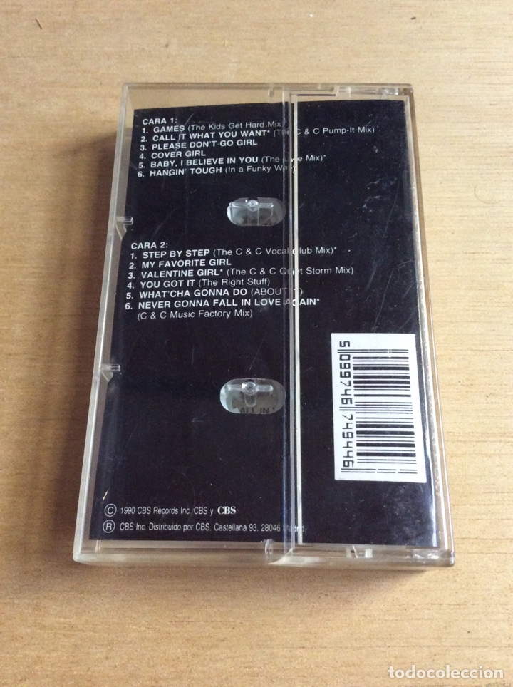 Casetes antiguos: NKOTB No more games - cinta casette - Foto 2