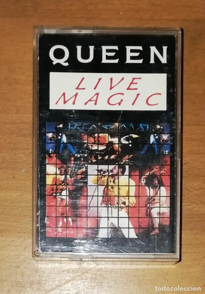 Casetes antiguos: CASETE. QUEEN. Live Magic. - EMI-ODE&Oacute;N, D.L. 1986 - Foto 1