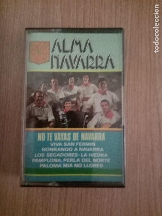 Casetes antiguos: Casete Alma Navarra - Foto 1