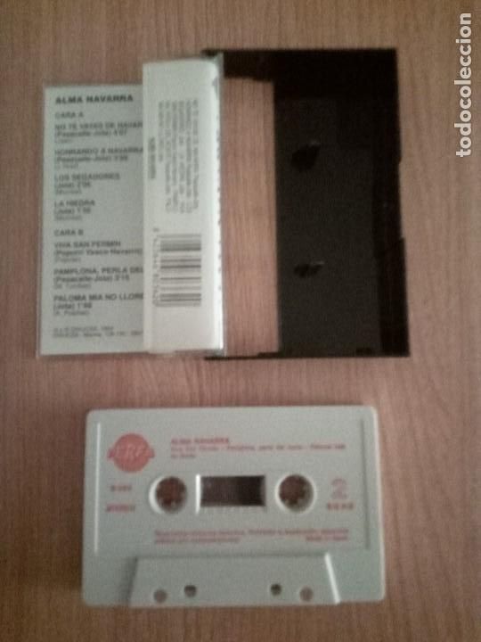 Casetes antiguos: Casete Alma Navarra - Foto 4