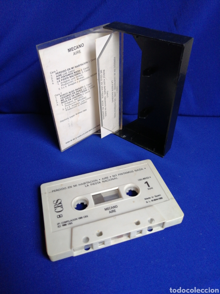Casetes antiguos: MECANO - AIRE - Foto 2