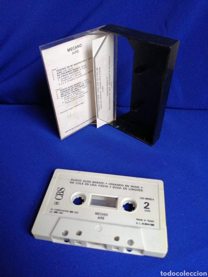 Casetes antiguos: MECANO - AIRE - Foto 3