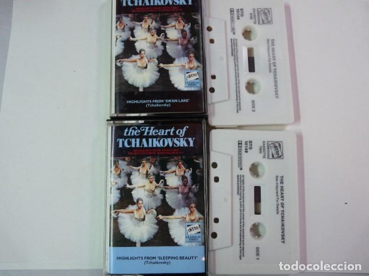 Casetes antiguos: CASETE, CASSETTE DOBLE THE HEART OF TCHAIKOVSKY REF: 31-57