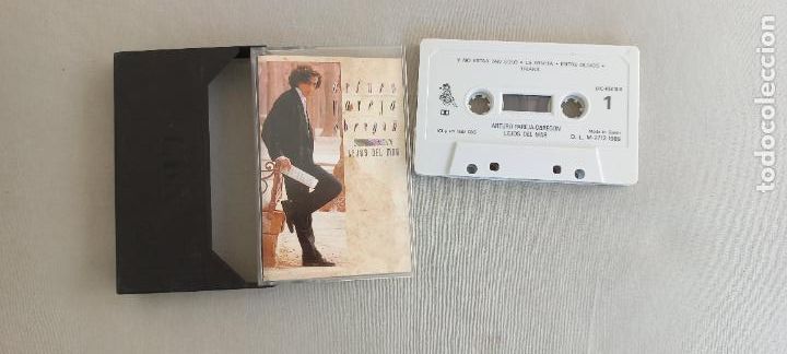 Cassetes antigas: ARTURO PAREJA OBREGON. LEJOS DEL AMOR. CASETE. EPIC 1989 CASSETTE.