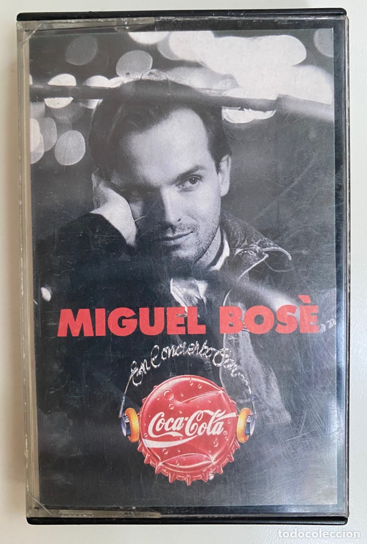 Casetes antiguos: MIGUEL BOSE-EN CONCIERTO CON COCA-COLA/NENA/+/1990 WEA 05R,ESPA&Ntilde;A.