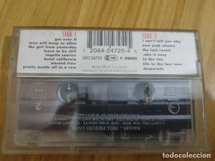 Casetes antiguos: Hell freezes over (Eagles, 1994) cassette - Foto 2