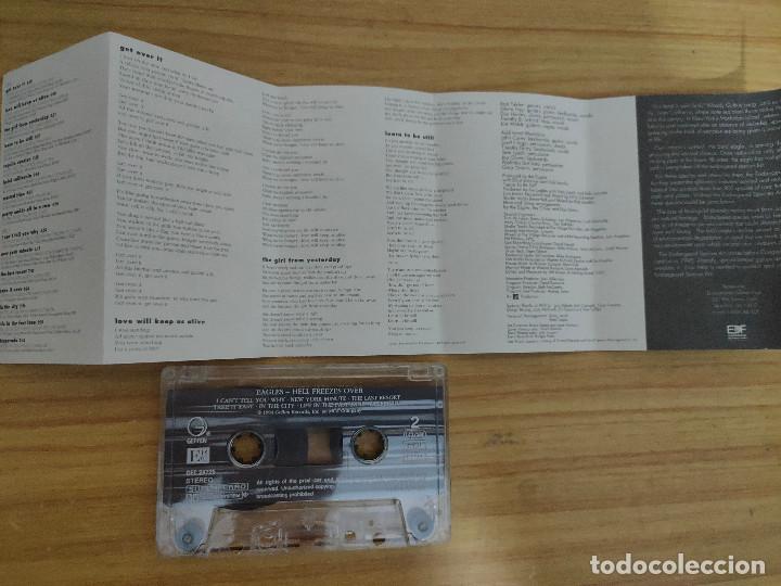Casetes antiguos: Hell freezes over (Eagles, 1994) cassette - Foto 4
