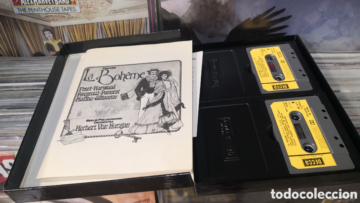 Casetes antiguos: La boheme, puccini, pavarotti - Foto 3