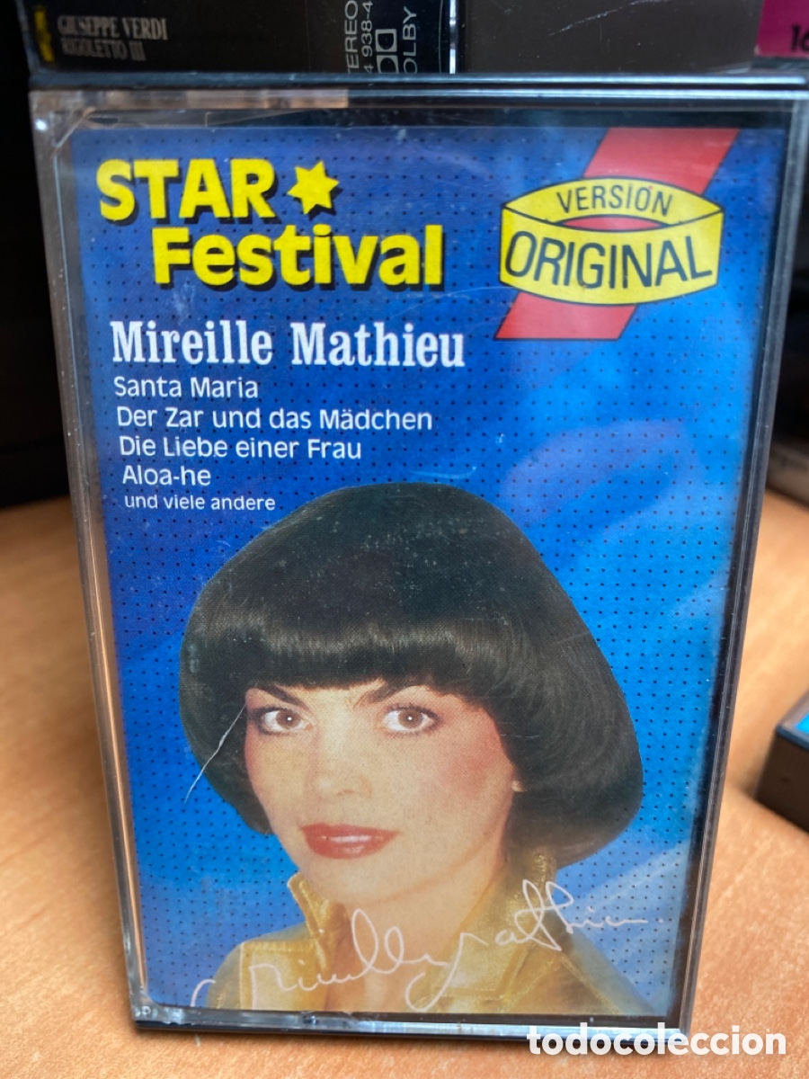 Casetes antiguos: Mireille Mathieu - Star Festival (Cass, Comp) - Foto 1
