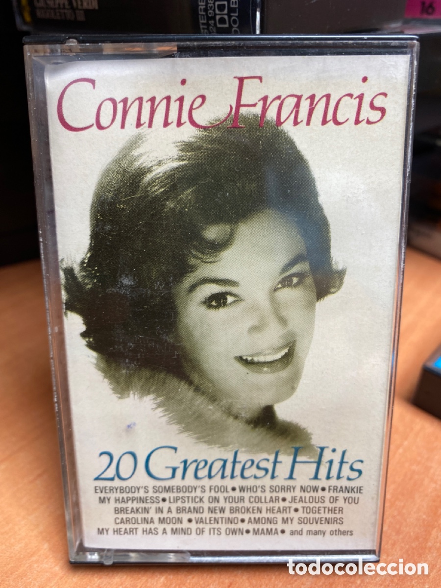 Casetes antiguos: Connie Francis - 20 Greatest Hits (Cass, Comp) - Foto 1
