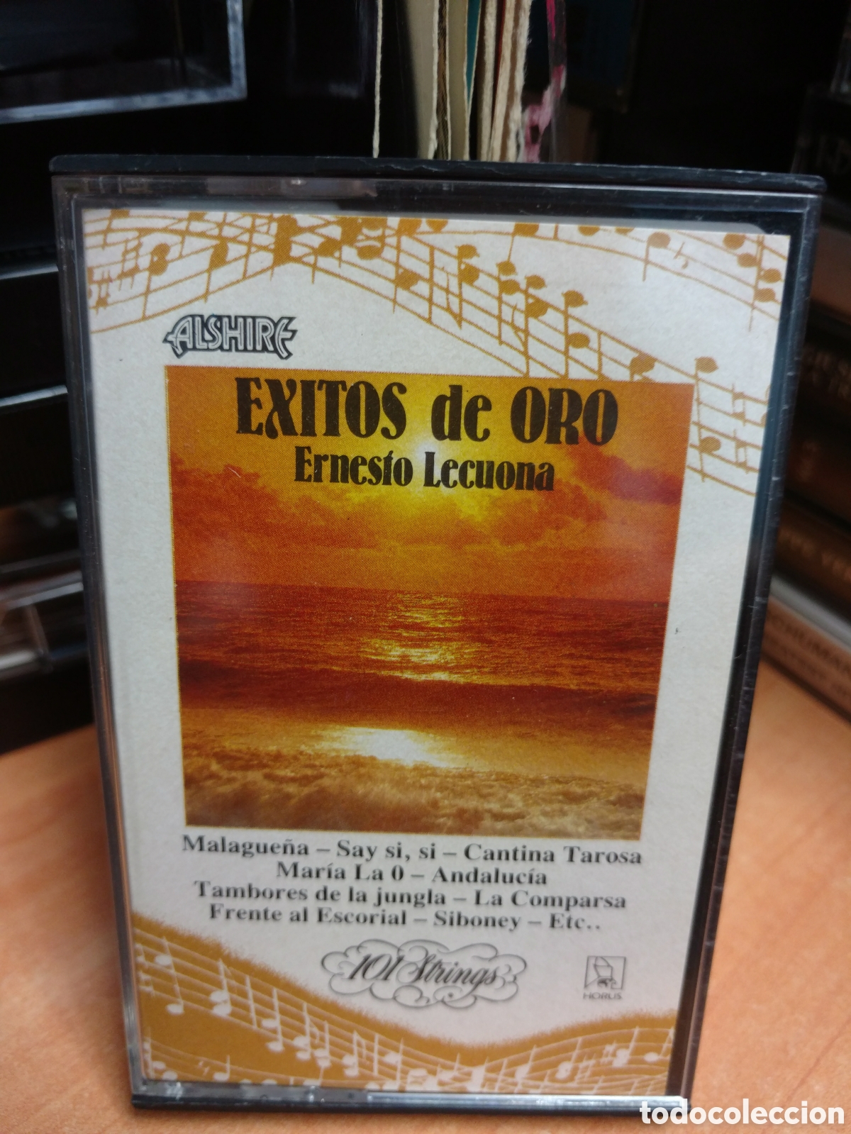 Casetes antiguos: Ernesto Lecuona - Exitos de Oro - 101 Strings (Cass, Album) - Foto 1