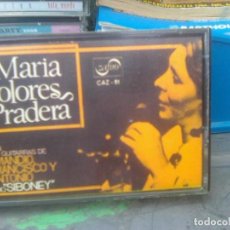 Casetes antiguos: MARÍA DOLORES PRADERA & TRÍO SIBONEY - SIETE Y MIL VECES (ZAFIRO, 1973) - RARA. Lote 363073180