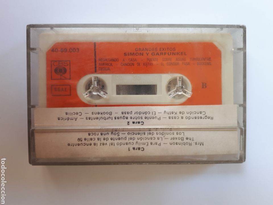 Casetes antiguos: SIMON Y GARFUNKEL,a&ntilde;o1972 - Foto 2