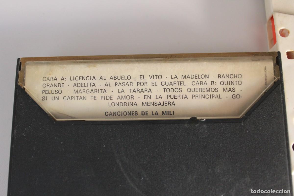 Casetes antiguos: CANCIONES DE LA MILI CASETE - Foto 2