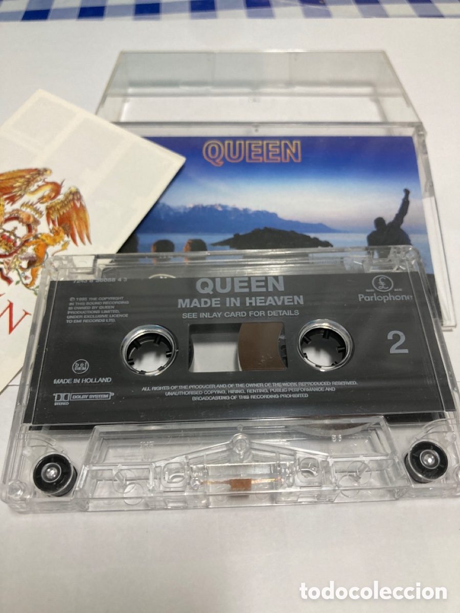 Casetes antiguos: Casete de QUEEN MADE IN HEAVEN - Foto 1