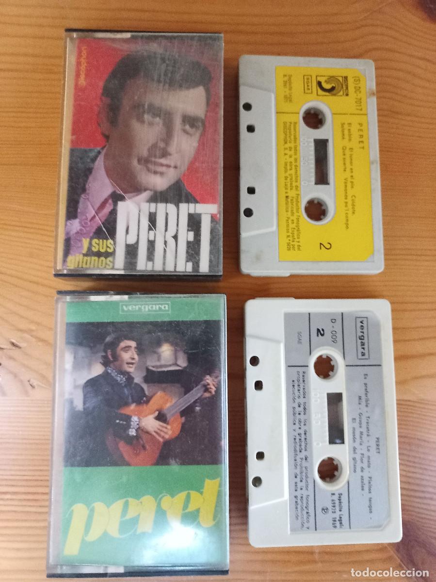 Casetes antiguos: 2 CINTAS DE CASETE, PERET Y SUS GITANOS, CASSETTE - Foto 1