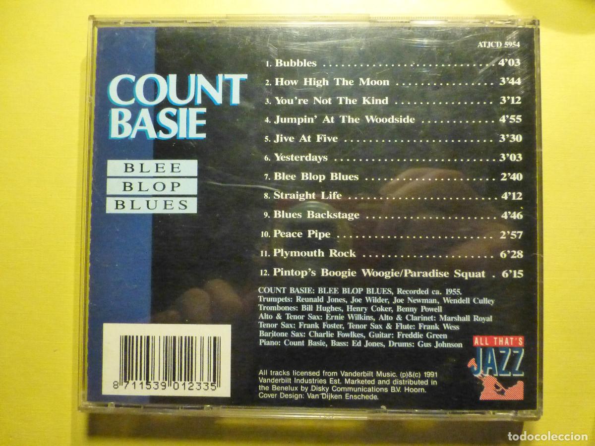Casetes antiguos: Cd - CD-rom - Count Basie - Blee Blop Blues - 1991 - Foto 3