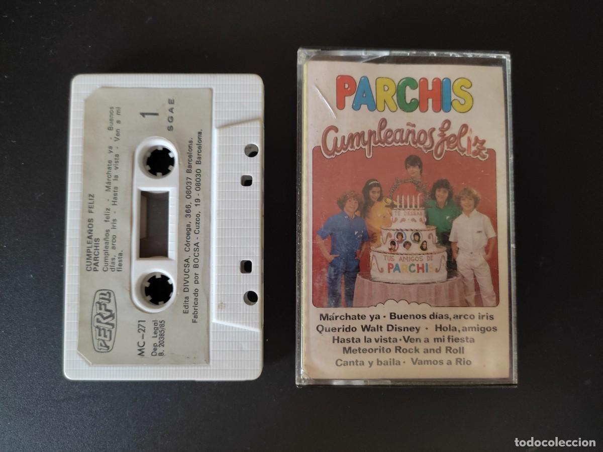 Casetes antiguos: CASSETTE PARCHIS CUMPLEA&Ntilde;OS FELIZ - Foto 1