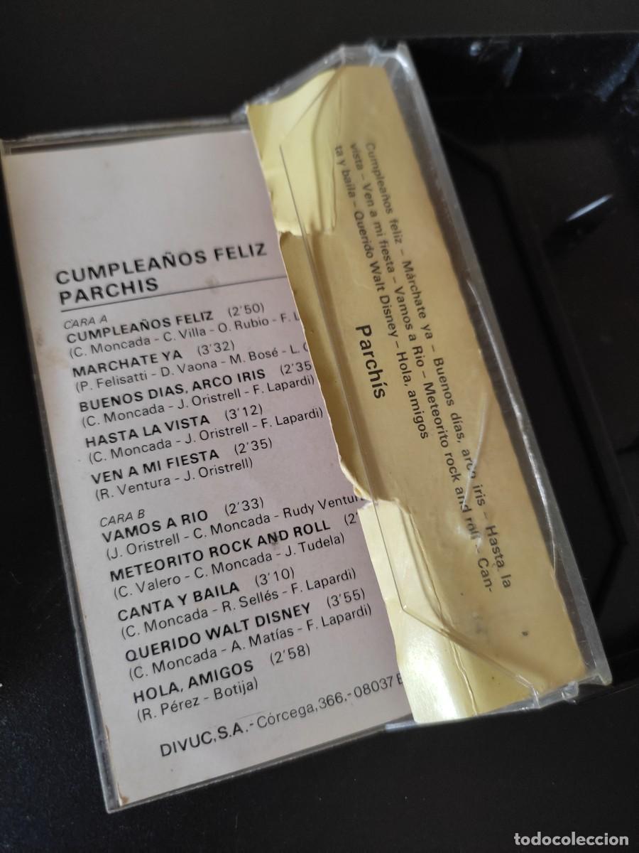 Casetes antiguos: CASSETTE PARCHIS CUMPLEA&Ntilde;OS FELIZ - Foto 2