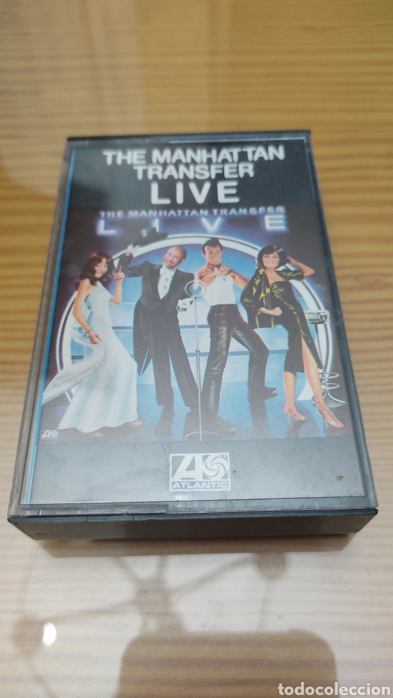 Casetes antiguos: Cinta de cassette de Manhattan Transfer &rdquo; Live &rdquo; - Foto 1