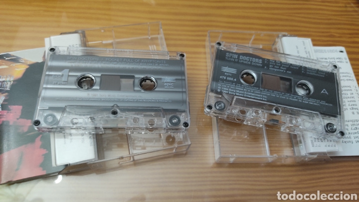 Casetes antiguos: Lote de 2 cassettes de Spin Doctors - Foto 3