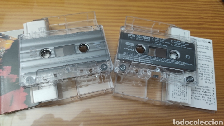 Casetes antiguos: Lote de 2 cassettes de Spin Doctors - Foto 4