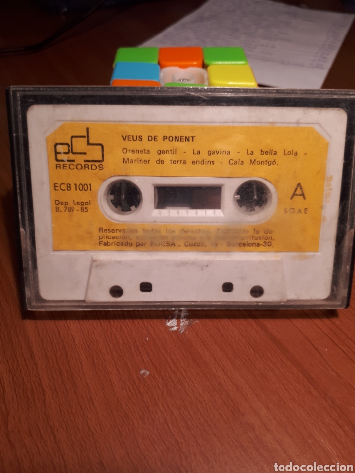 Casetes antiguos: VEUS DE PONENT,a&ntilde;o1985 - Foto 1