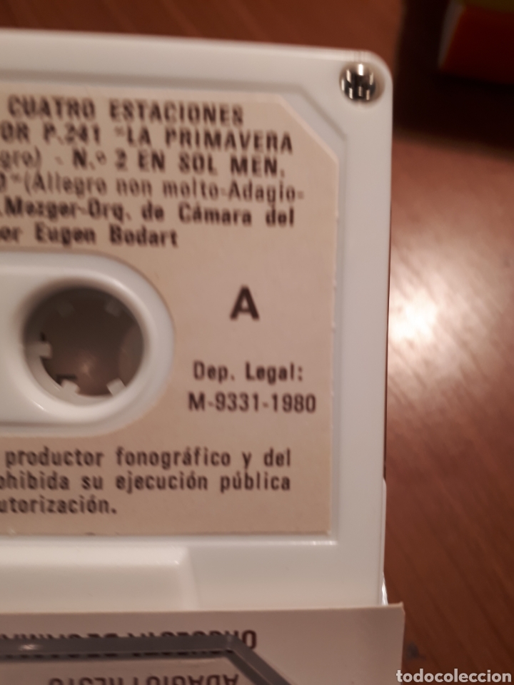 Casetes antiguos: VIVALDI,a&ntilde;o1980 - Foto 2