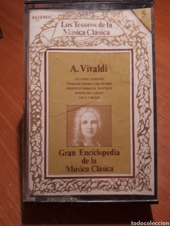 Casetes antiguos: VIVALDI,a&ntilde;o1980 - Foto 1