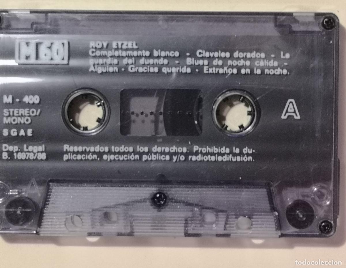Casetes antiguos: ROY ETZEL - EL SILENCIO - VALS EN BLUE - Foto 3
