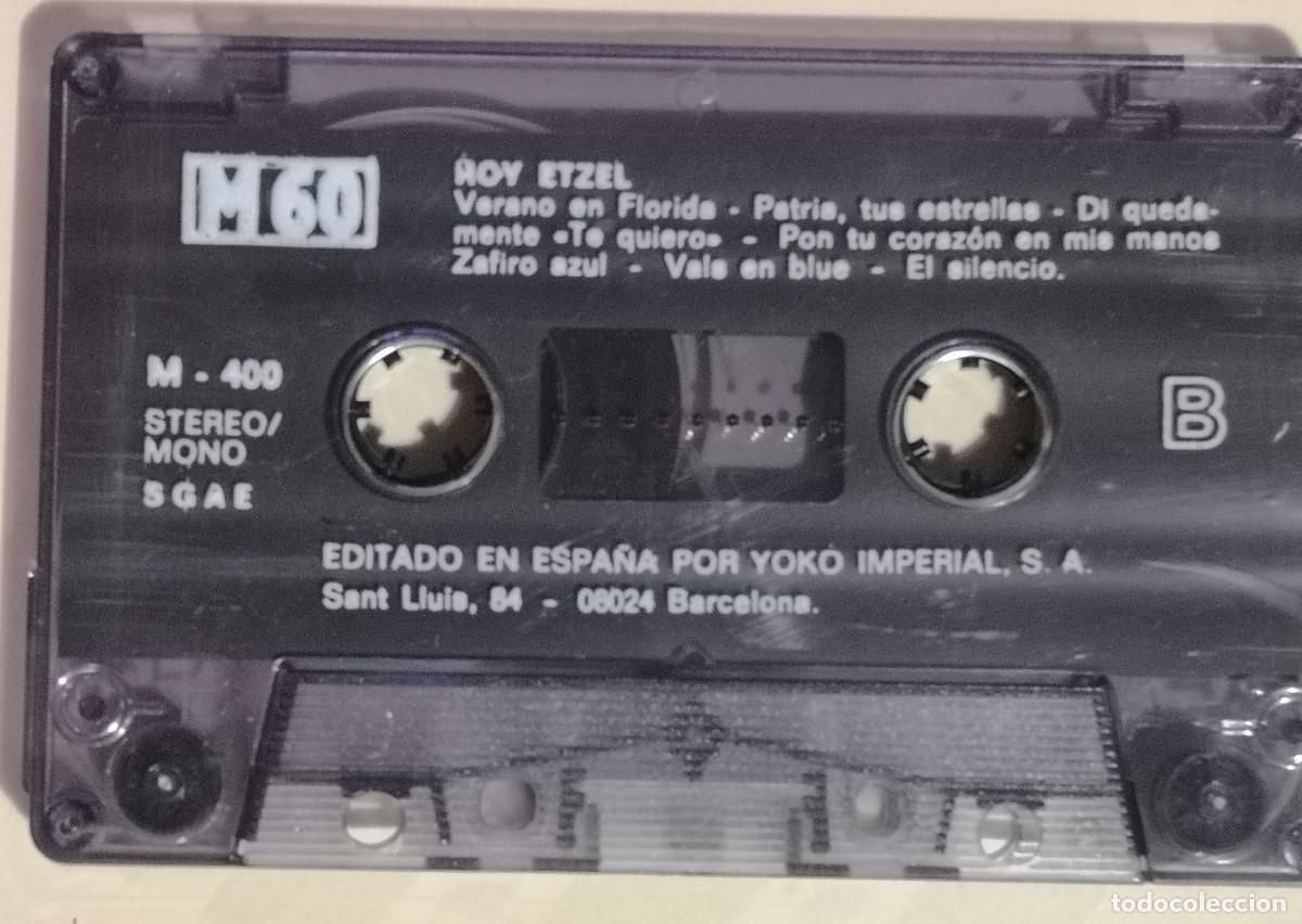 Casetes antiguos: ROY ETZEL - EL SILENCIO - VALS EN BLUE - Foto 4