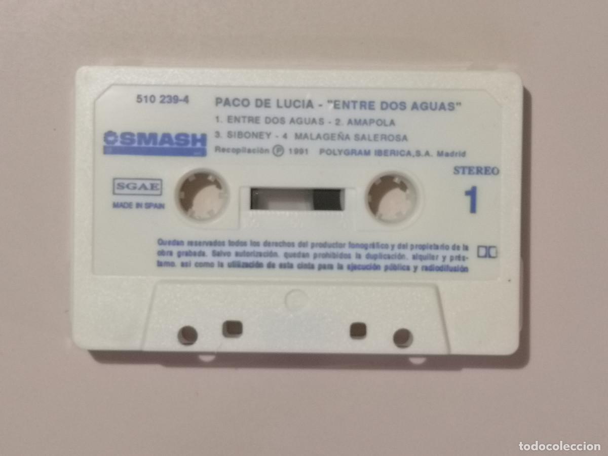 Casetes antiguos: PACO DE LUCIA - ENTRE DOS AGUAS ( versi&oacute;n original ) - Foto 4