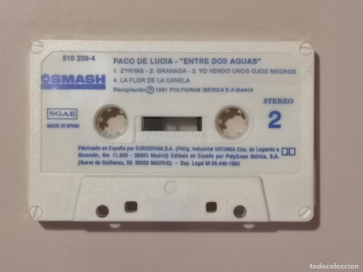 Casetes antiguos: PACO DE LUCIA - ENTRE DOS AGUAS ( versi&oacute;n original ) - Foto 5
