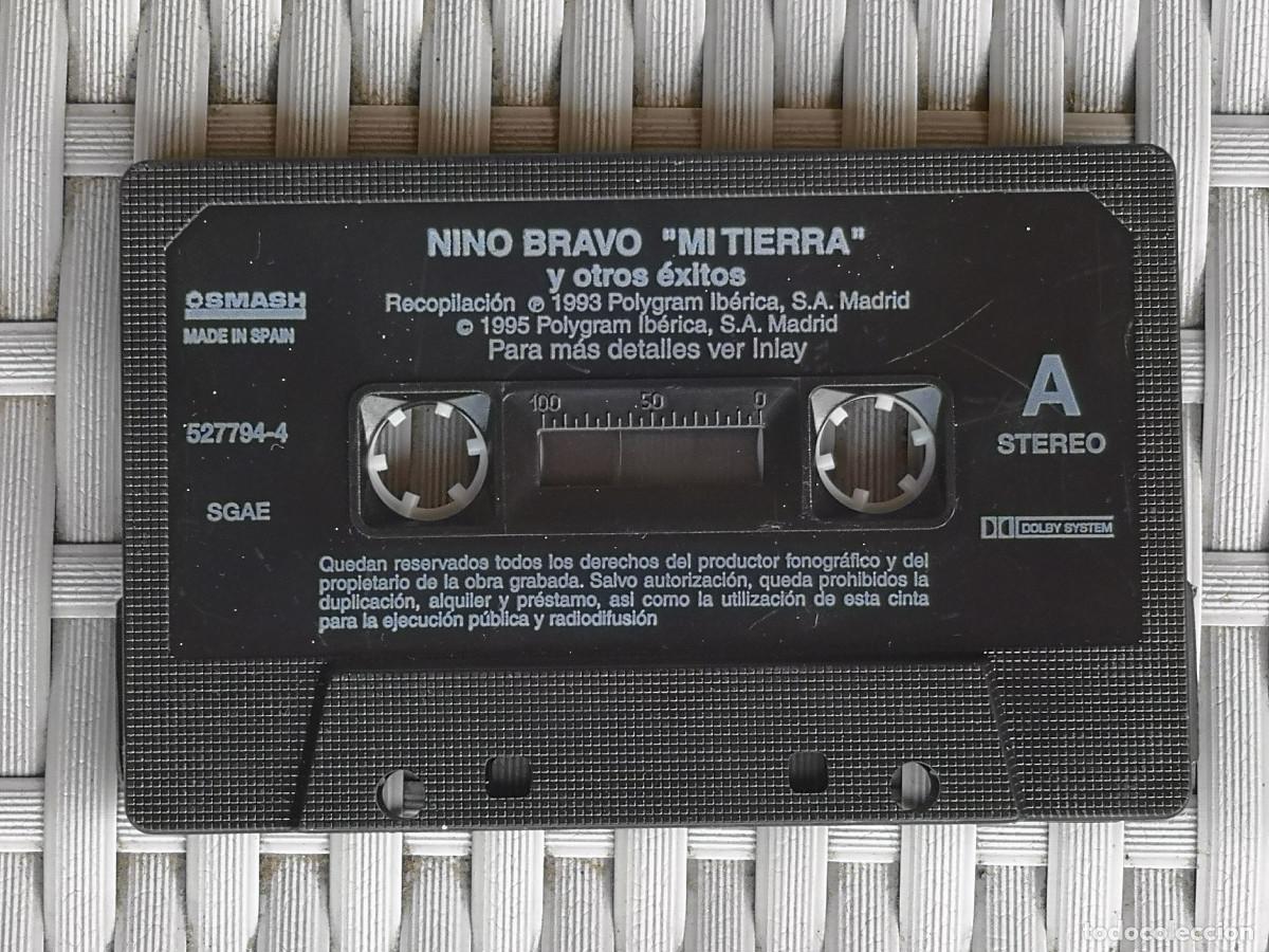 Casetes antiguos: NINO BRAVO - MI TIERRA Y OTROS EXITOS - Foto 4