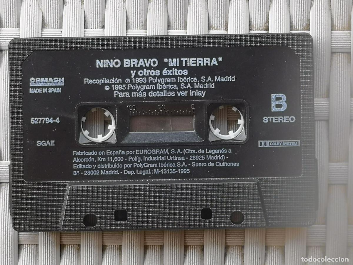 Casetes antiguos: NINO BRAVO - MI TIERRA Y OTROS EXITOS - Foto 5