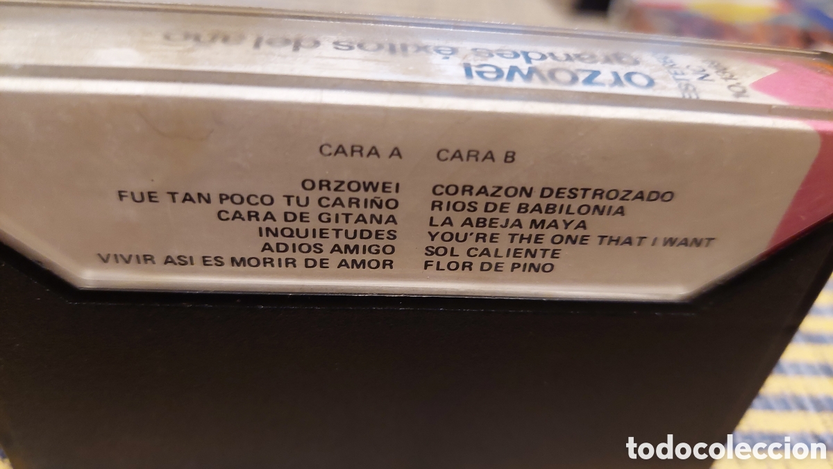Casetes antiguos: Casette Orzowei Grandes &eacute;xitos del a&ntilde;o. 1978 - Foto 2