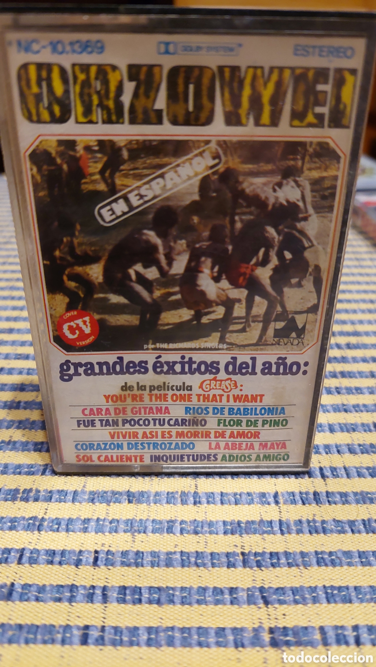 Casetes antiguos: Casette Orzowei Grandes &eacute;xitos del a&ntilde;o. 1978 - Foto 1