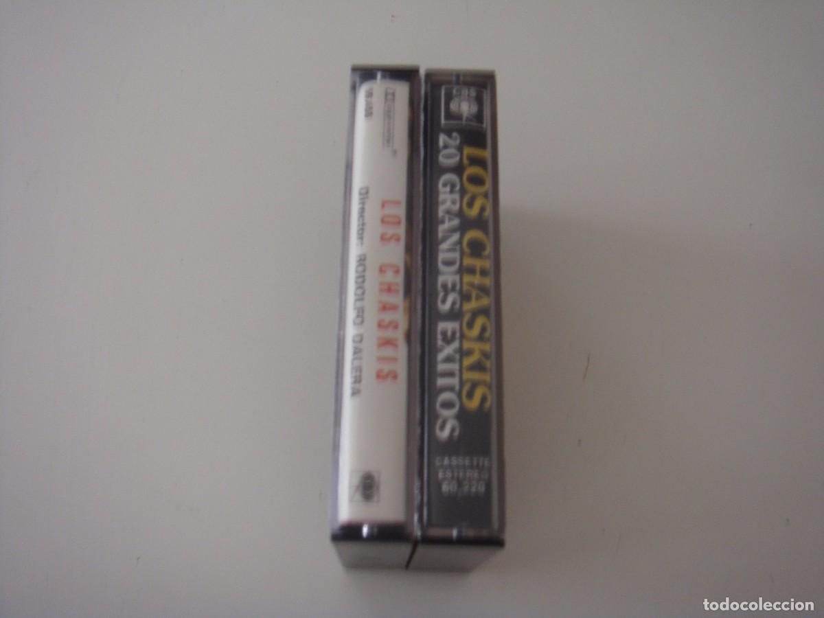 Casetes antiguos: LOS CHASKIS 2 CASETES - Foto 2