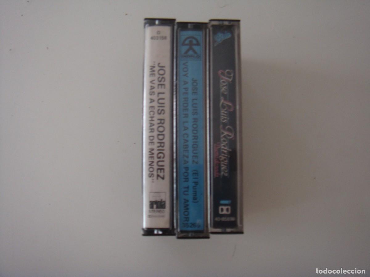 Casetes antiguos: JOSE LUIS RODRIGUEZ EL PUMA 3 CASETES - Foto 1