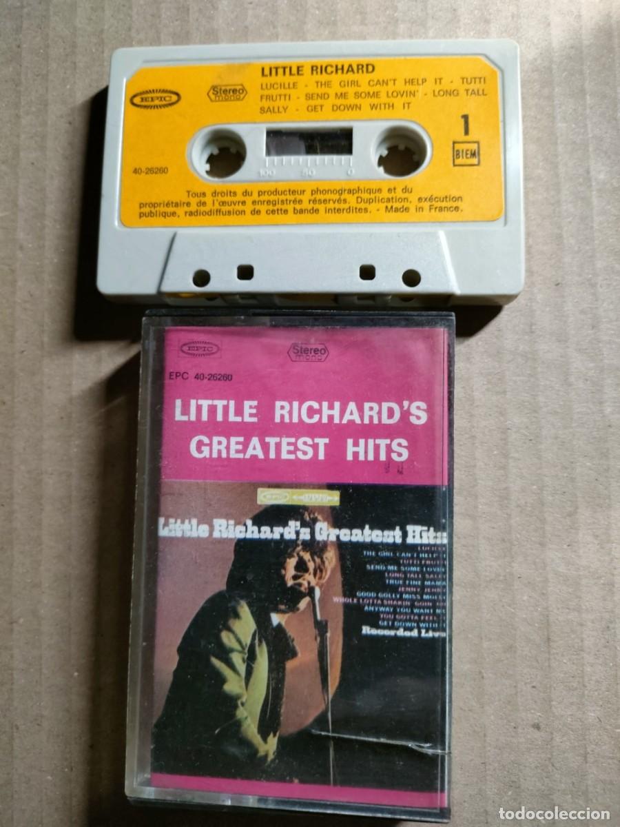 Casetes antiguos: LITTLE RICHARDS GREATEST HITS - Foto 1