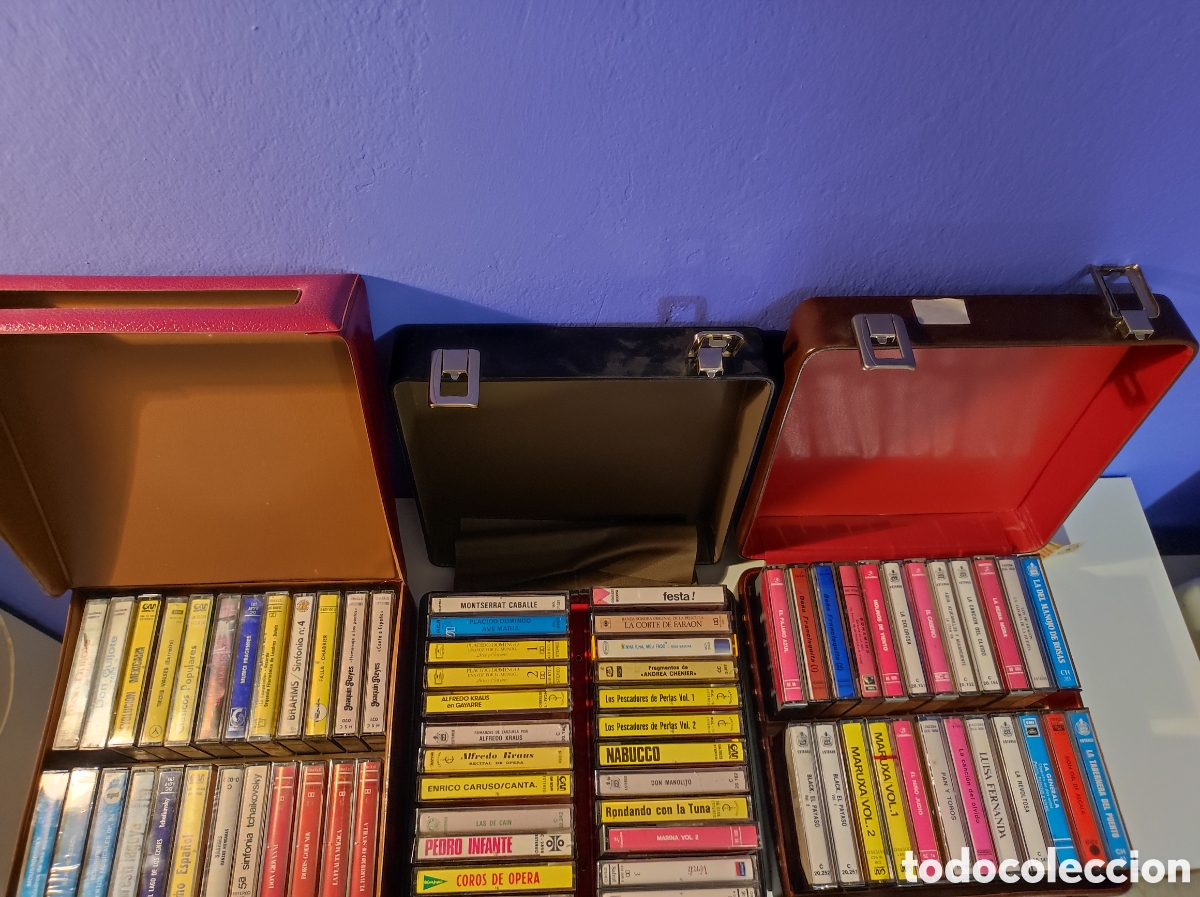 Cassette antiche: Lote de casettes, la casette de la generala ya no entra en el lote, est&aacute; reservada