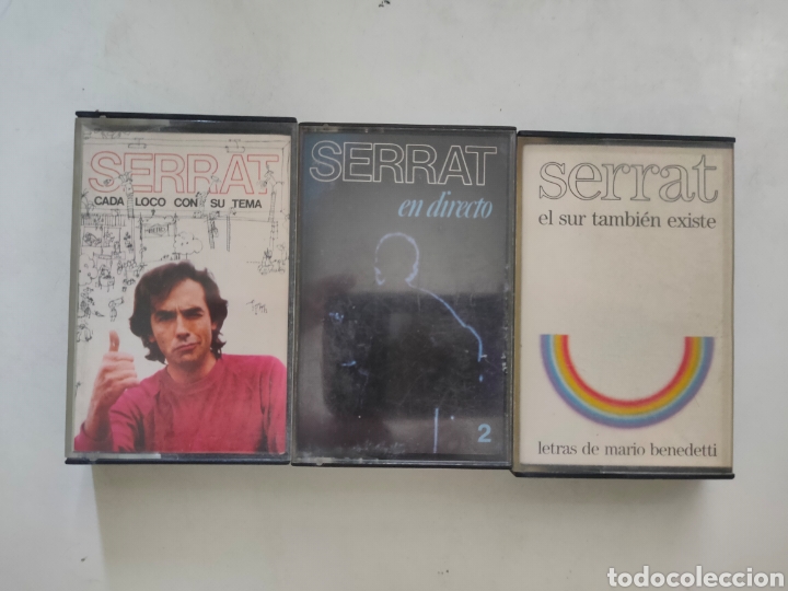 Casetes antiguos: LOTE CASETE SERRAT - Foto 1