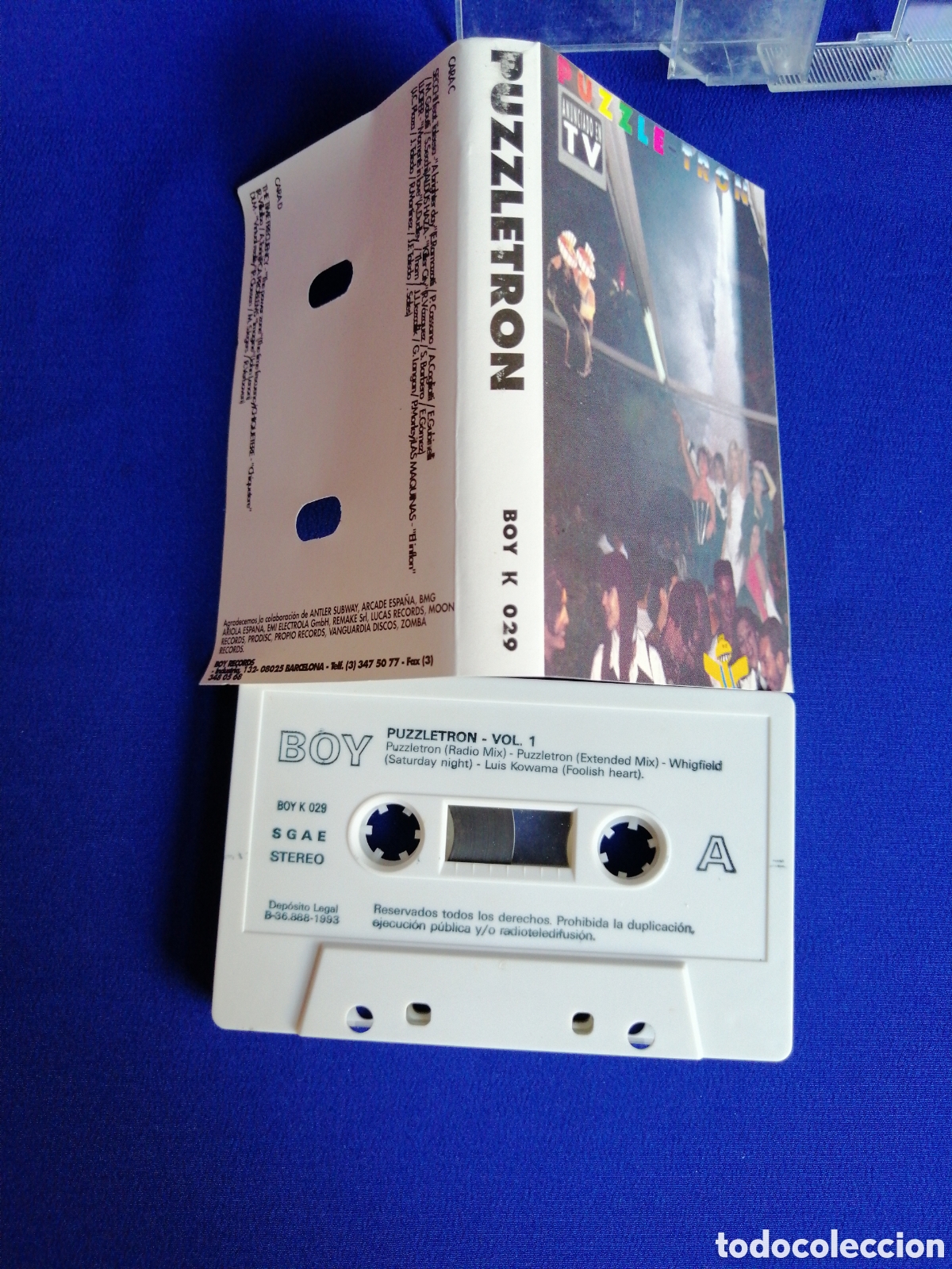 Casetes antiguos: PUZZLETRON VOL. 1 - Foto 3