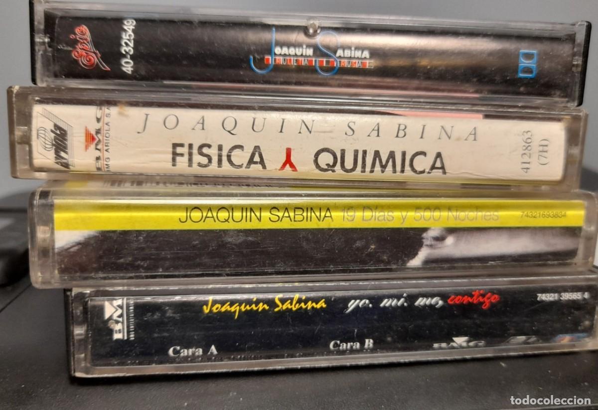 Casetes antiguos: 4 CASETES DE JOAQUIN SABINA - Foto 2