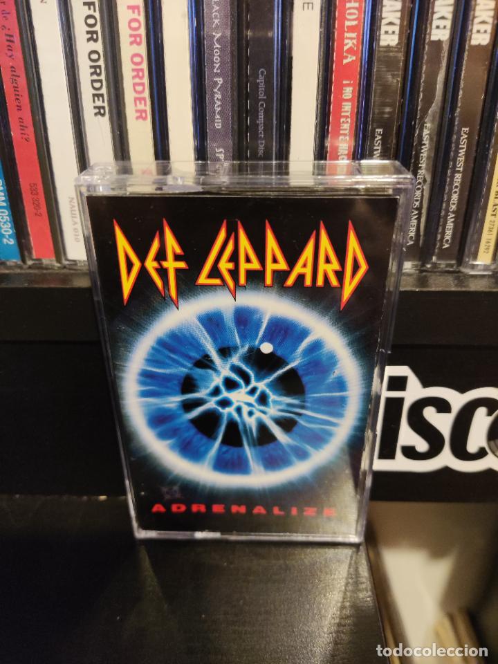 Casetes antiguos: DEF LEPPARD - ADRENALIZE - Foto 1