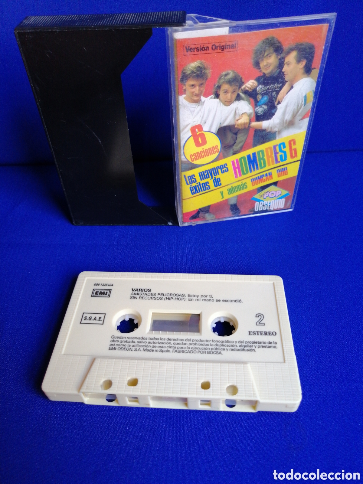 Casetes antiguos: SUPER POP HOMBRES G Y DUNCAN DHU - Foto 3