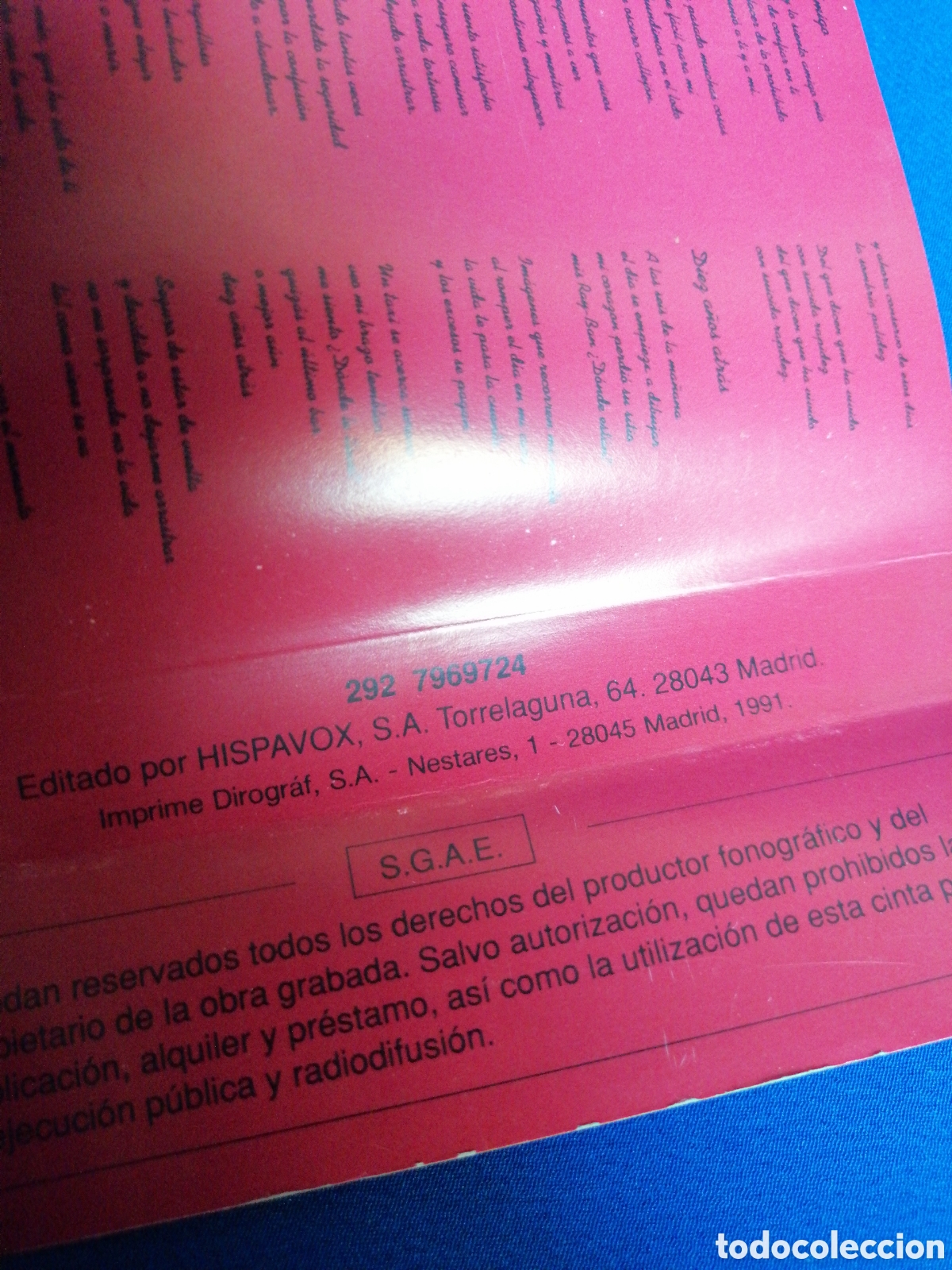 Casetes antiguos: LOQUILLO Y LOS TROGLODITAS - HOMBRES - Foto 6