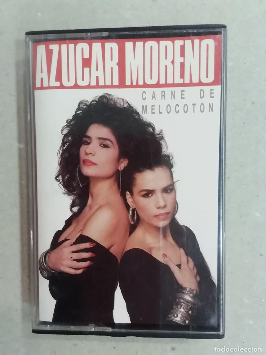Casetes antiguos: AZUCAR MORENO CARNE DE MELOCOTON - Foto 1