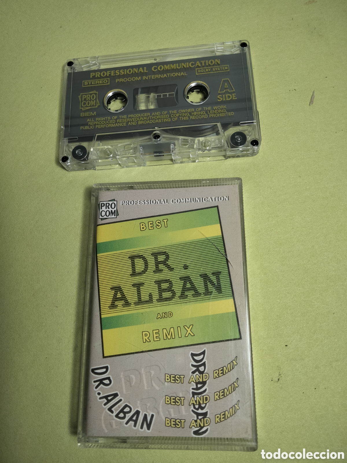 Casetes antiguos: Cassette DR. ALBAN 1992 - Foto 2