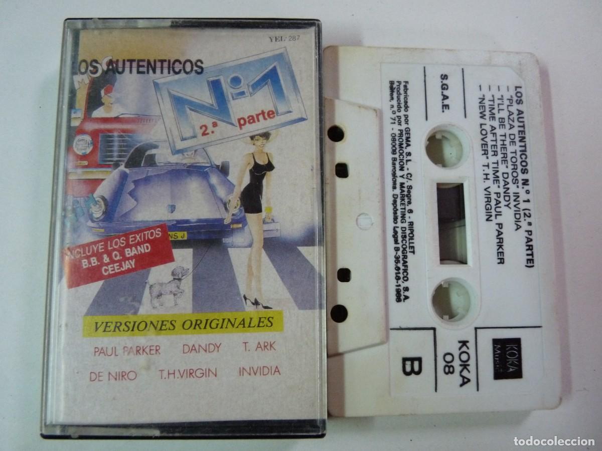 Casetes antiguos: CASETE, CASSETTE LOS AUTENTICOS NUMERO 1. SEGUNDA PARTE REF: 22-15